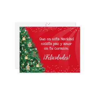 Postal Árbol de Navidad - Personalizable