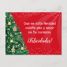 Postal Árbol de Navidad - Personalizable