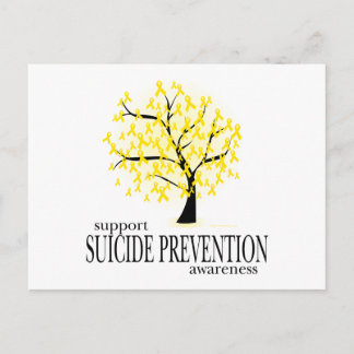 Postal Árbol de prevención del suicidio