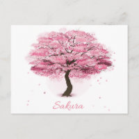 Árbol de Sakura en flor