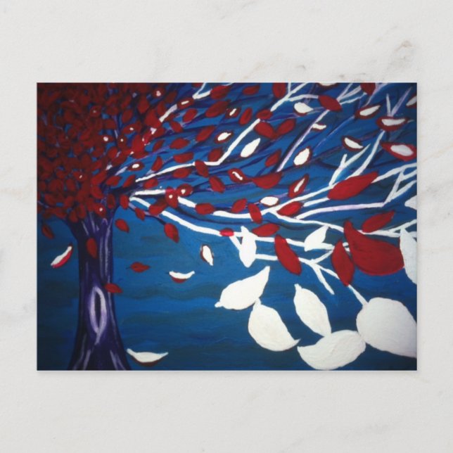 Postal Árbol de vida (Anverso)