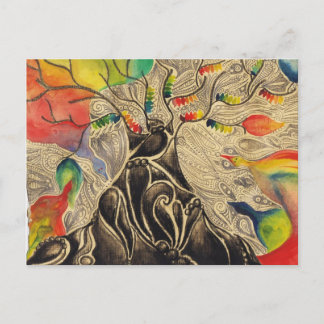 Postal Árbol de vida