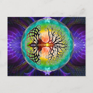 Postal Árbol De Vida
