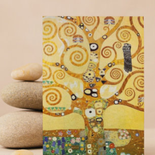 Postal Árbol de vida de Klimt