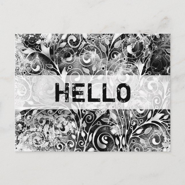 Postal Árbol De Vida - Espirales Sale Estilo 1 (Anverso)