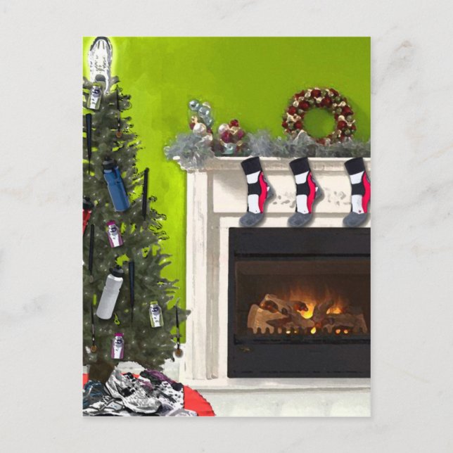 Postal Árbol del corredor (Anverso)