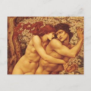 Postal Árbol del perdón, Sir Edward Coley Burne-Jones