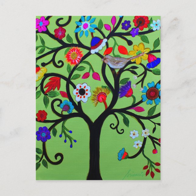 POSTAL ARBOL DELA VIDA (Anverso)