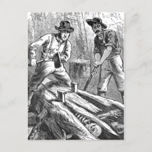 Postal "Árbol esqueleto"