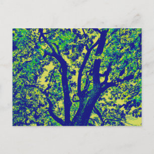 Postal Árbol feliz