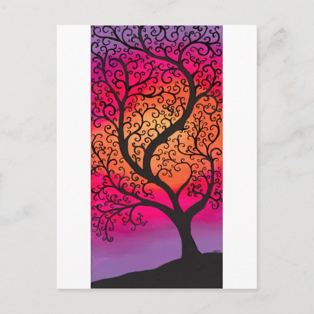 Postal Árbol giratorio (Anverso)