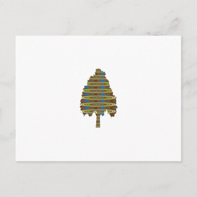 Postal Árbol giratorio ILUMINADO: BAJO PRECIO DE Arte Grá (Anverso)