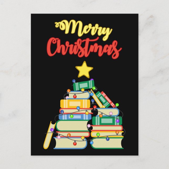 Postal Árbol navideño de reserva II (Anverso)