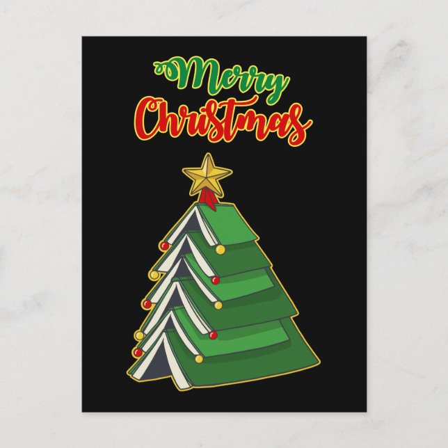 Postal Árbol navideño de reserva IV (Anverso)