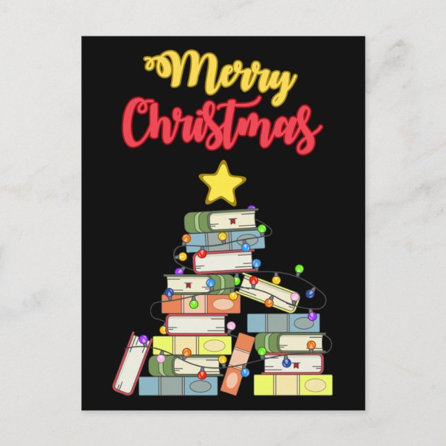 Postal Árbol navideño I (Anverso)