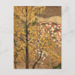 Postal Árbol otoñal