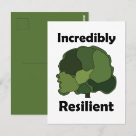 Postal Árbol Sicómoro Increíblemente Resiliente Inspirado