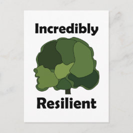 Postal Árbol Sicómoro Increíblemente Resiliente Inspirado