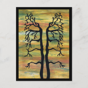 Postal árboles balanceados