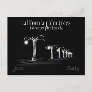 Postal ÁRBOLES DE PALMA CALIFORNIA por iLuvit.biz - posta