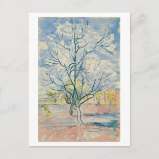 Postal Árboles de rosa Van Gogh Bella Artes