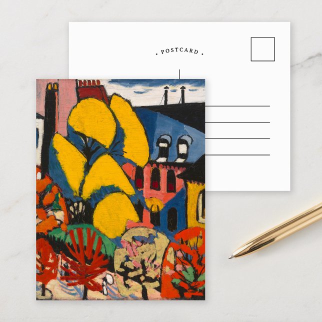 Postal Árboles | Henry Lyman SaŪen (Subido por el creador)