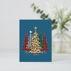Postal Árboles navideños de moras con salsa de búfalo y l