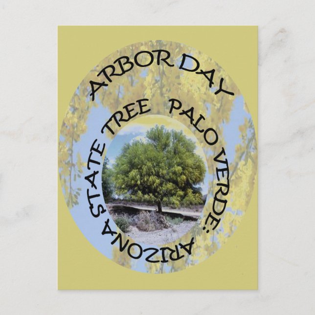 POSTAL ARBOR DAY ARIZONA (Anverso)