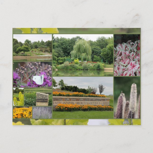 Postal Arboreto de Overland Park y jardines botánicos (Anverso)