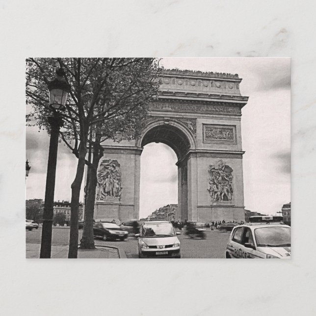 Postal Arc de Triomphe (Anverso)