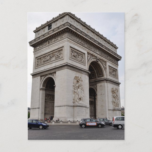 Postal Arc de Triomphe (Anverso)