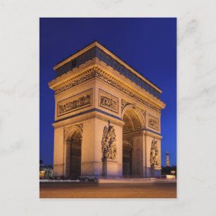 Postal arc de triomphe