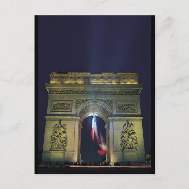 Postal Arc de Triomphe (Anverso)