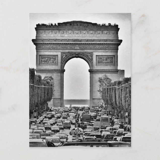 Postal Arc de Triomphe (Anverso)
