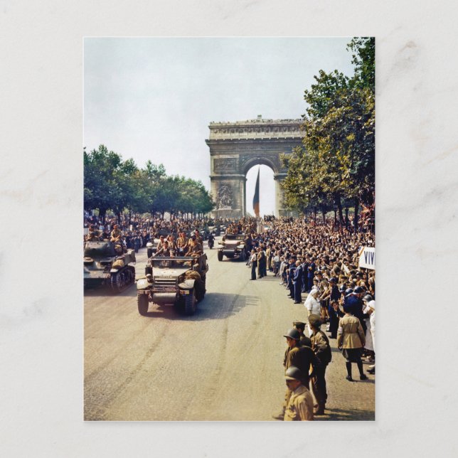 Postal Arc De Triomphe 2 (Anverso)