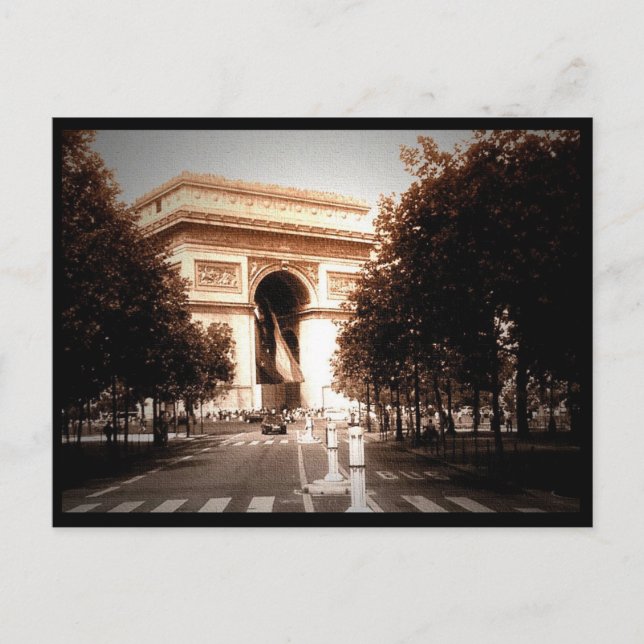 Postal Arc de triomphe 2 (Anverso)