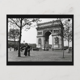 Postal Arc de Triomphe de l'Étoile, París, Francia