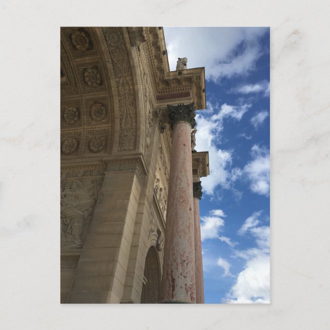 Postal Arc de Triomphe du Carrousel (Anverso)