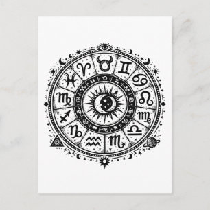 Postal Arcanos del Zodiaco — Los Doce Signos por BurnsInH