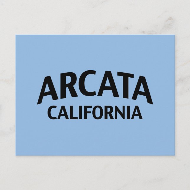 Postal Arcata California (Anverso)