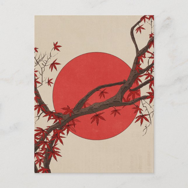 Postal Arce Japonés (Anverso)