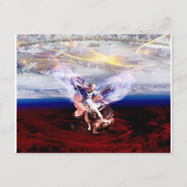 Postal Arch Angel Michael Conquers (Anverso)