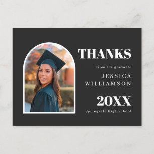 Postal Arch Modern Minimalista Photo Graduation Gracias