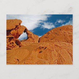 Postal Arch Rock, Red Rock Canyon State Park Postcard