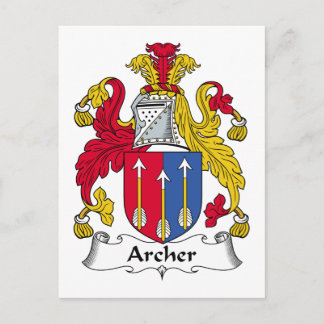 Postal Archer Family Crest