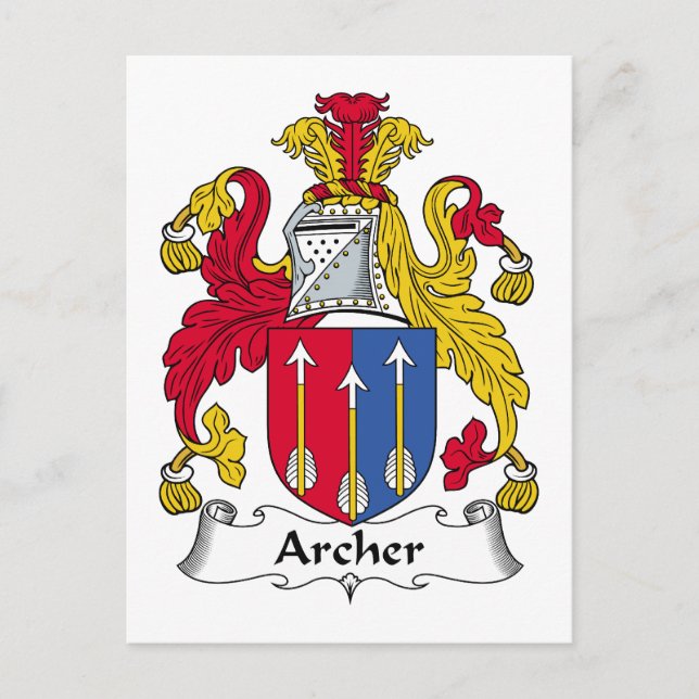 Postal Archer Family Crest (Anverso)