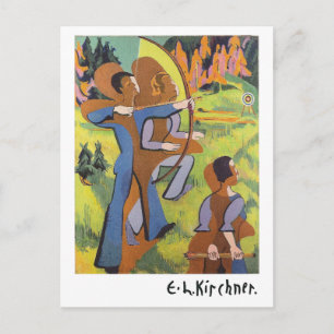 Postal Archers (1935-1937) por Ernst Ludwig Kirchner