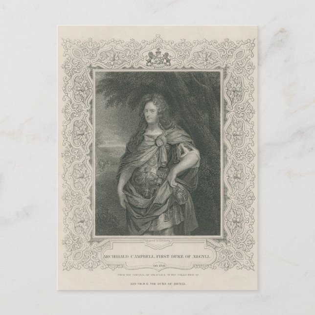 Postal Archibald Campbell (Anverso)