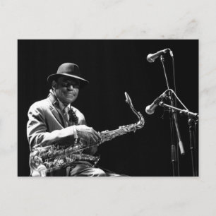 Postal Archie Shepp 1 de P. Baud Banlieues Bleues 2010