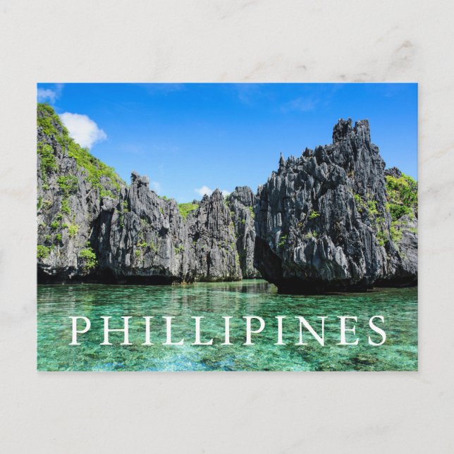 Postal Archipiélago de Bacuit (Anverso)